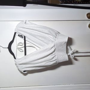 EXPRESS Metallic white Medium